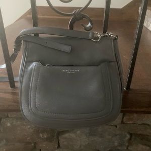 Empire city messenger leather cross body bag